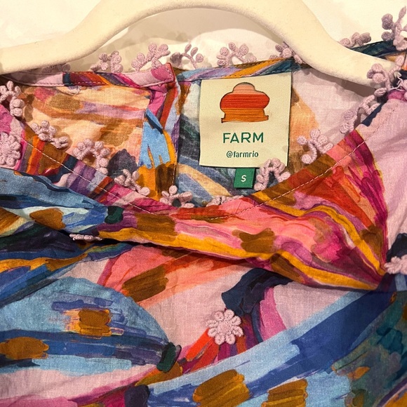 Farm Rio Puff Sleeve Top - Picture 5 of 9